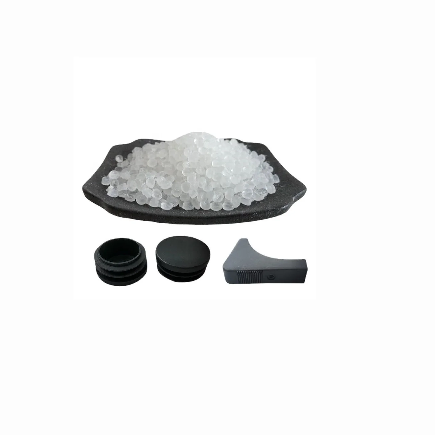 Toughened injection molding grade high gloss raw materials tpe general material