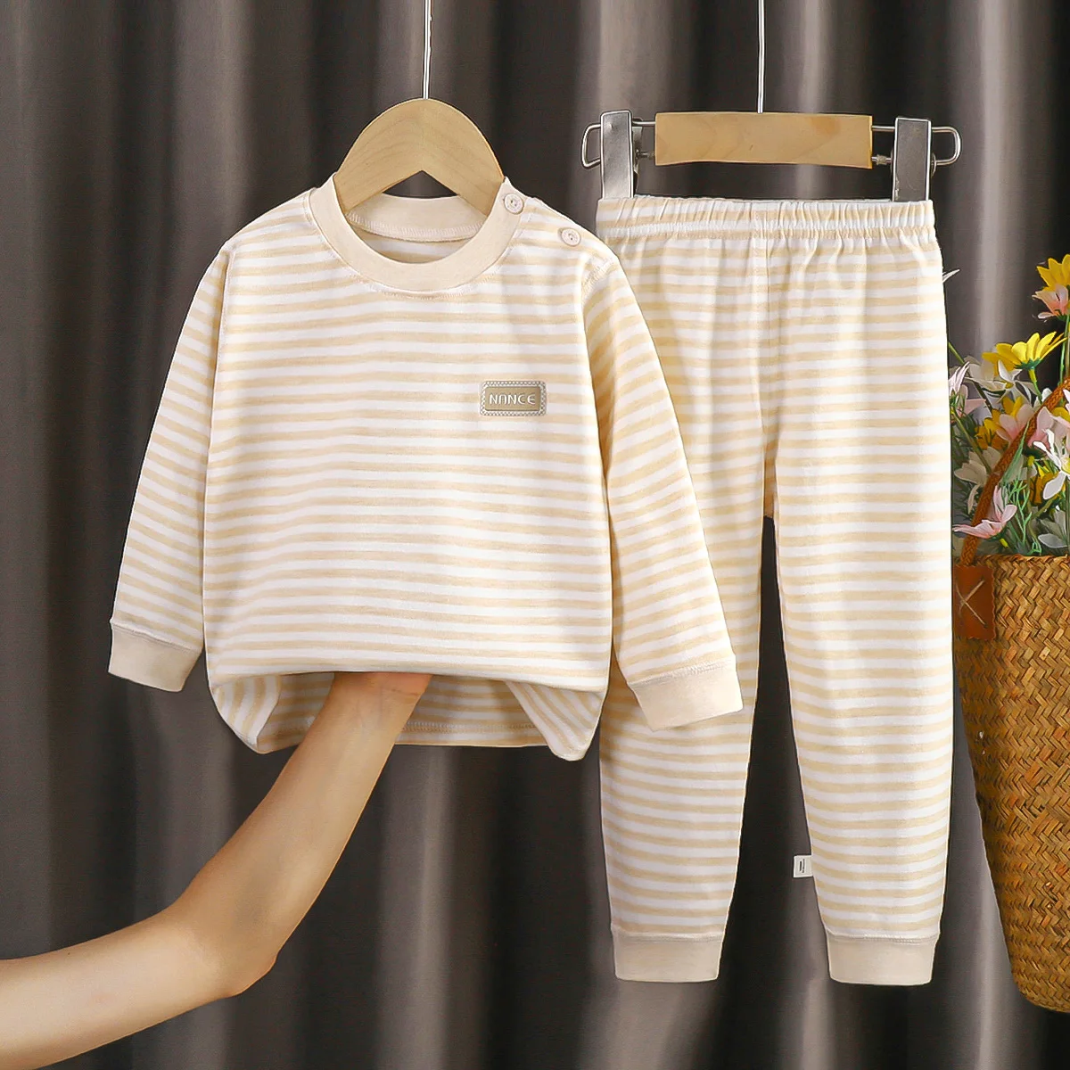 Cute Toddler Boy Clothing Sets Of Boys Outfits Clothing Sets With Cotton Pattern Kids Clothing Girls Sets