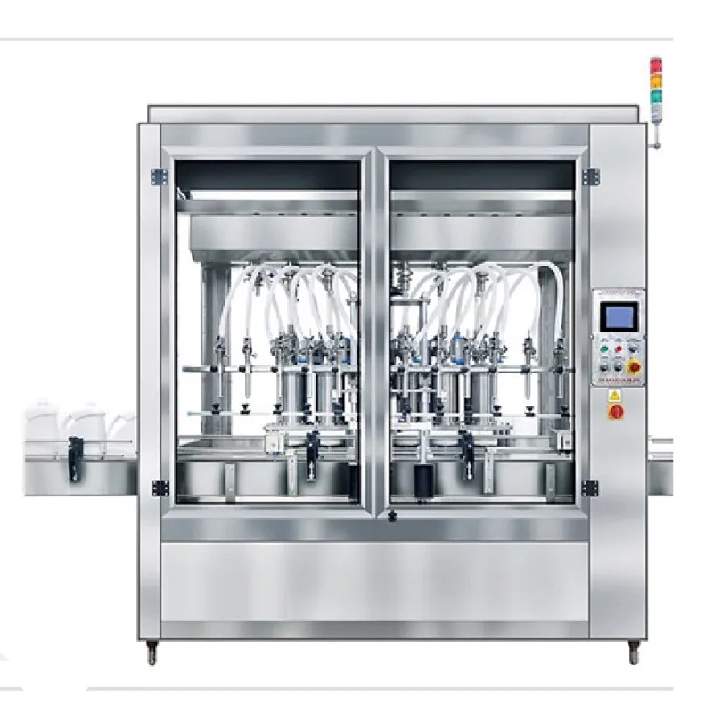 
Large capacity and high efficiency Automatic bottle water production line piston honey detergent cream liquid Filling Machine 