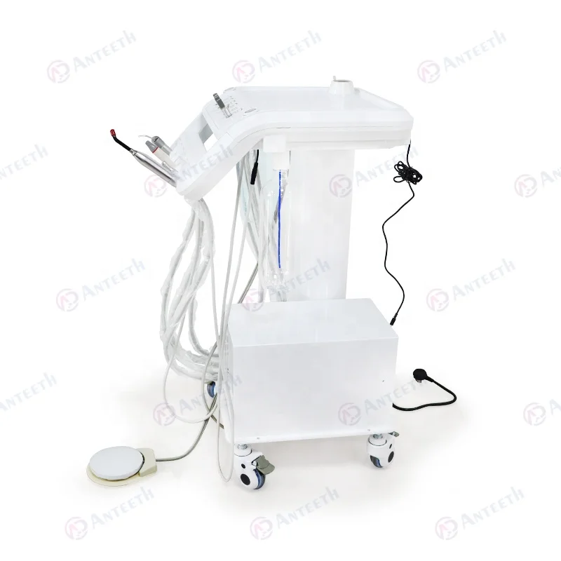 Anteeth Hospital Equipment Veterinary Dental Clinic Unit With Build in Compressor Professional Mobile Portable Dental Unit