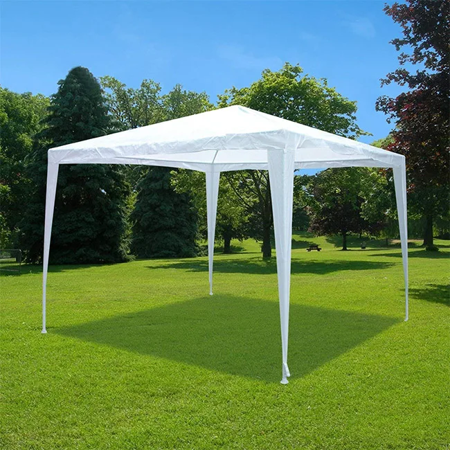 waterproof green PE gazebo tenda  outdoor gazebo ferro
