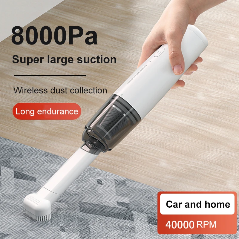 Hot sale Rechargeable Wireless rechargeable Cordless Portable Handheld Mini Car Vacuum Cleaner for home and car