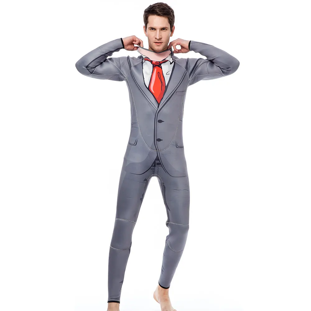 Wholesale Nylon Diving Suits Long Sleeve Keep Warm Surfing Swimming Wetsuit For Men