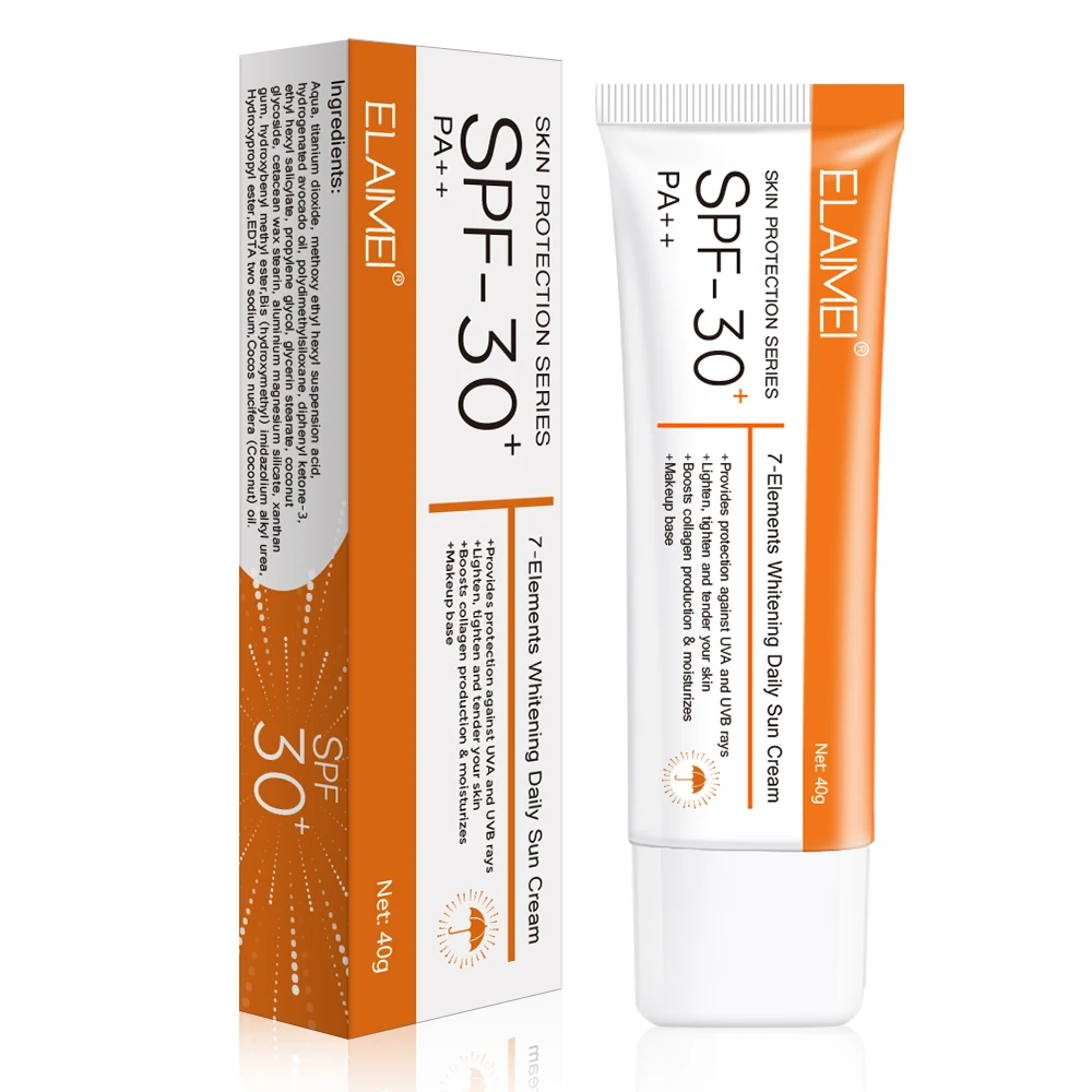 High Performance Sun Block  Cream Sunscreen Lotion Private Label for Face