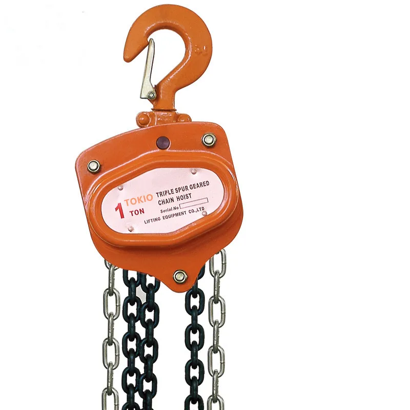 TOKIO Factory price lifting hand hoist 1 ton 2 ton 3 ton 5 ton manual chain pulley block