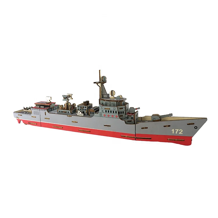 SeaLand Пазлы для взрослых для подростков, игры, Детская сборка, Обучающие деревянные игрушки, 3D DIY деревянная модель корабля, пазл