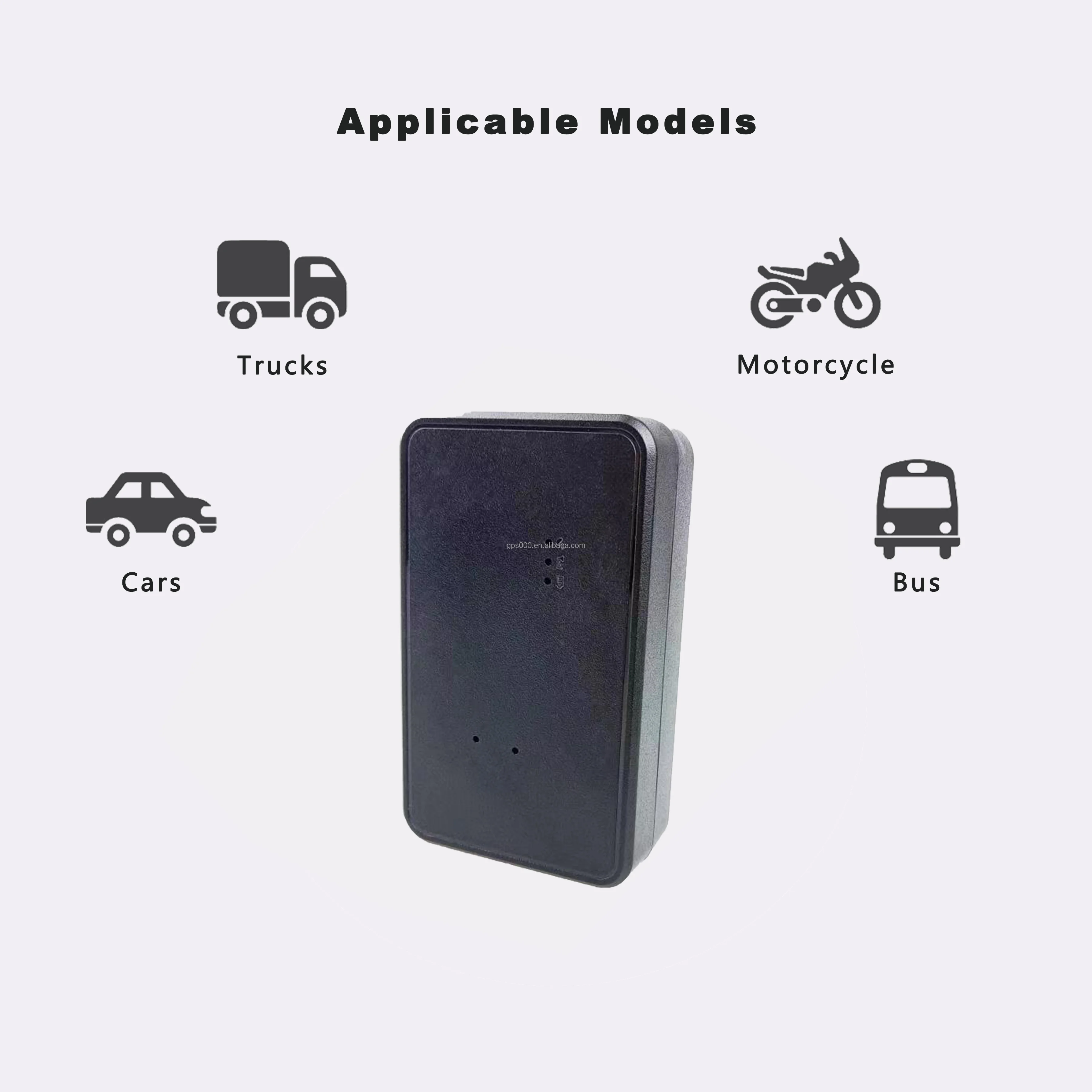 Wireless GPS tracker that can be used in Africa. Supports type-c charging and recycling. Strong magnet adsorption GPS tracker