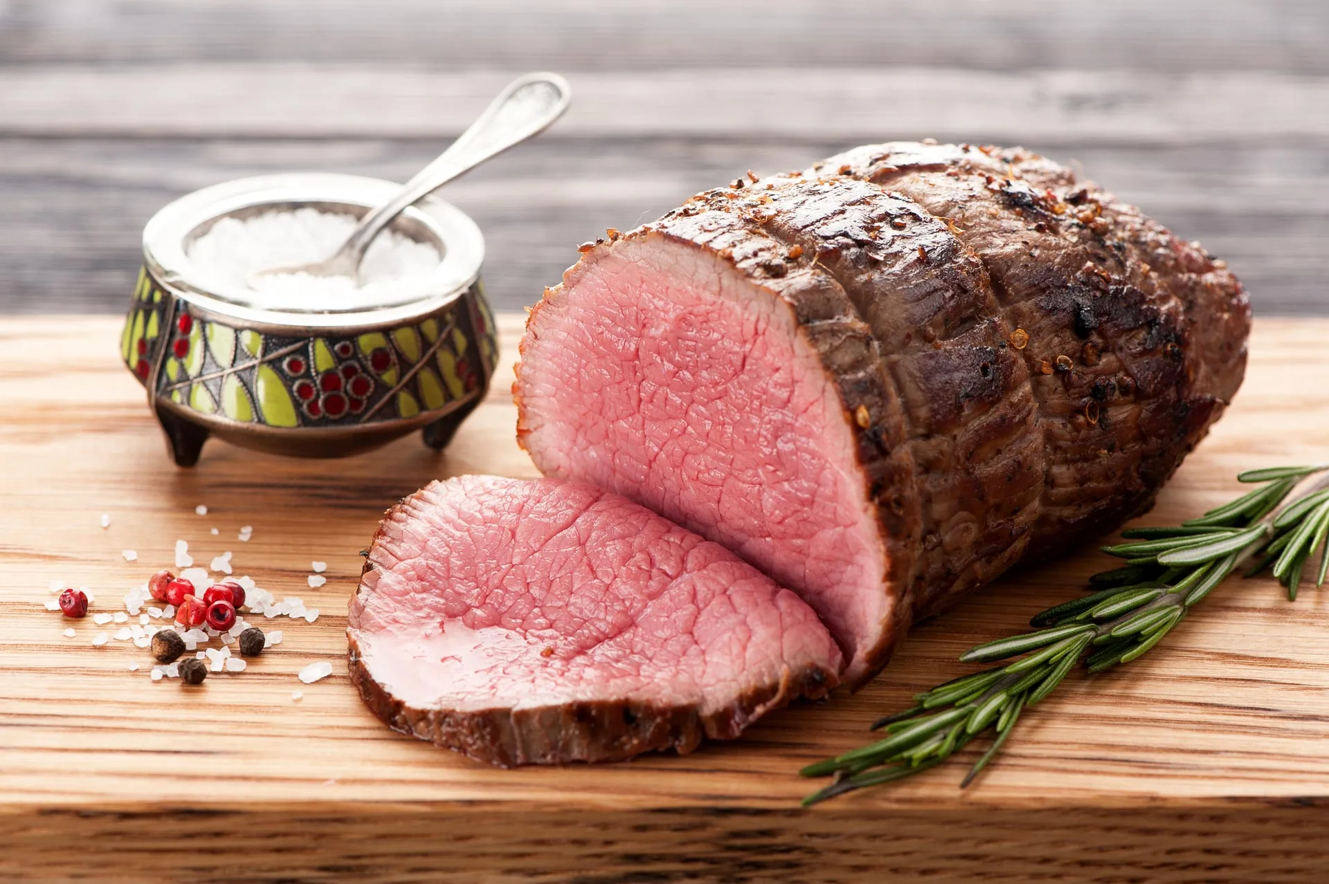 Hot Selling Tasty Gluten-Free Cooked Roasted Silver Poland Rare Prime Beef Meat Silver Side