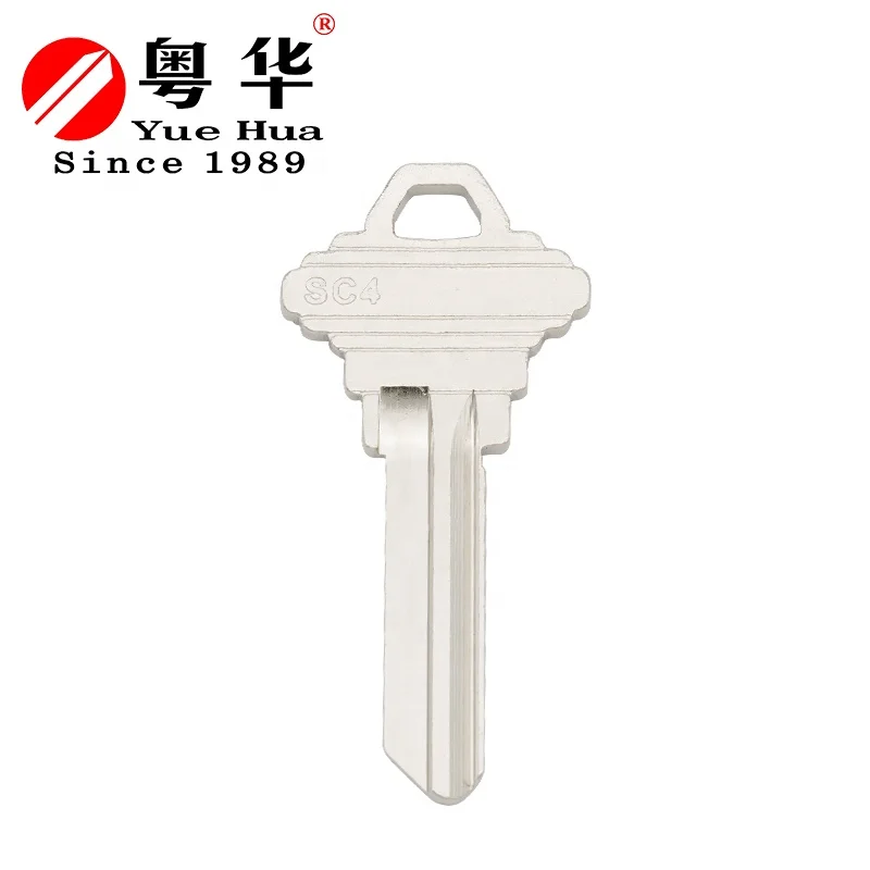 Free Sample Cheap Price High quality Nickel Plated Used key cutting machines for sale color key blank SC4 SC1