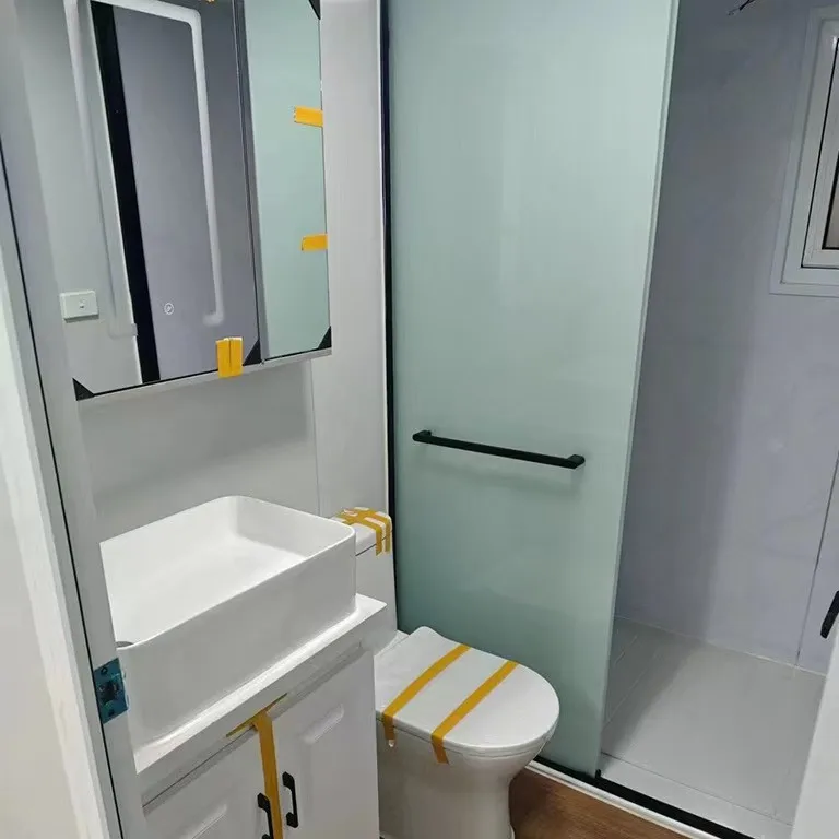 Подвижный складной расширительный дом 2 спальни портативный модульный Китай доставка 20 футов 40 раздвижной