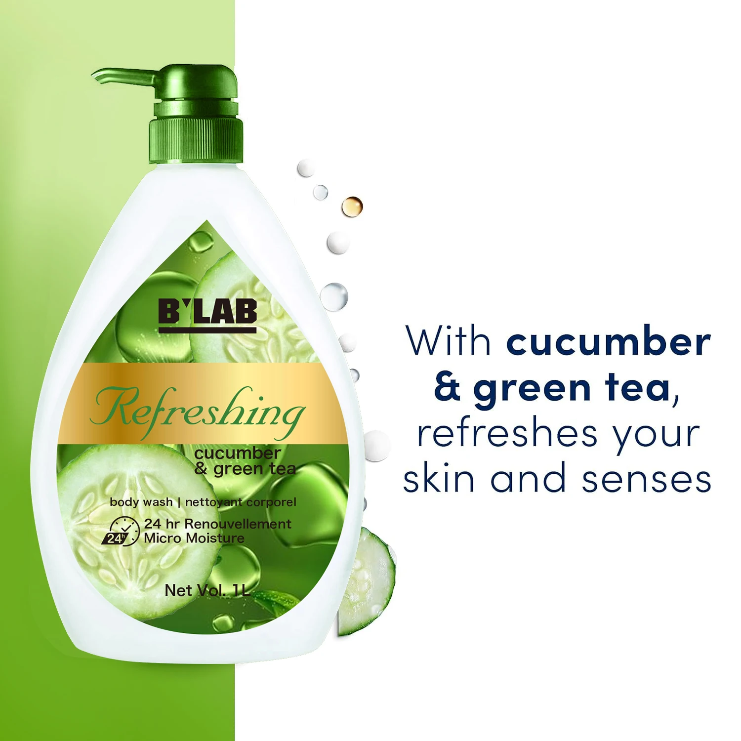 Customization Calm & Soothe Lavender & Support formula Development Calming Body Wash for Shower Gentle on Sensitive Skin
