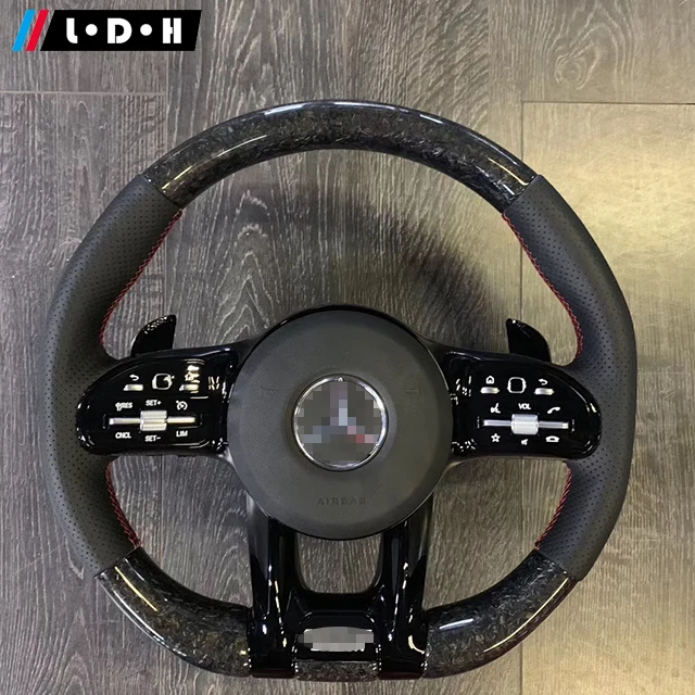 Рулевое колесо из углеродного волокна для Mercedes Benz C class w205 C63 C43