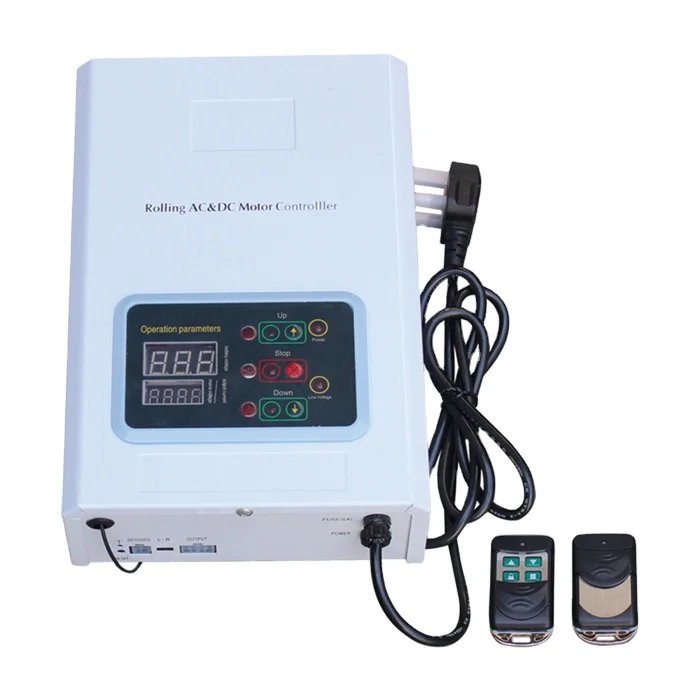 factory DC500kg automatic rolling door motor with UPS backup battery roller shutter motor garage door motor