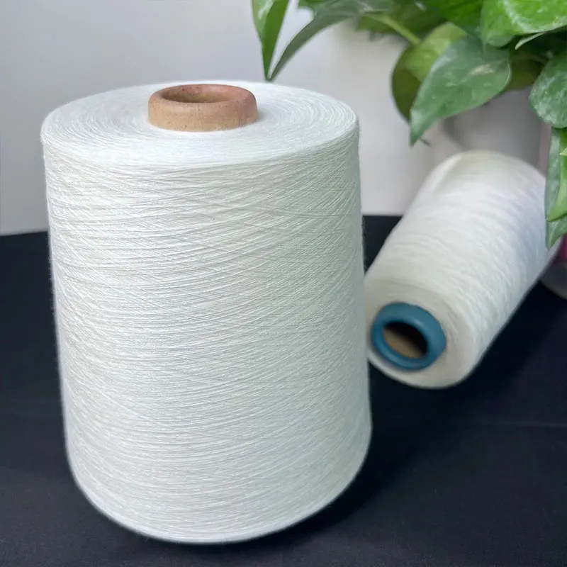 30S/1 100% Viscose yarn Ring Spun Vortex Siro Spinning Rayon Yarn for Weaving