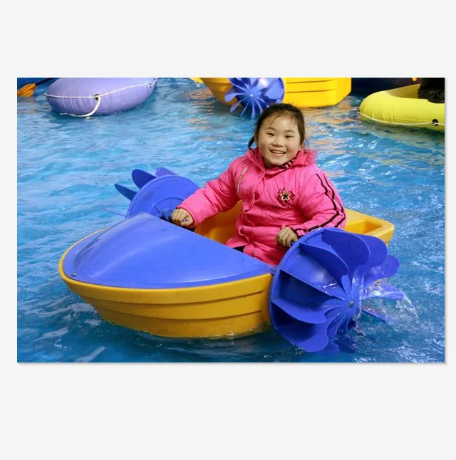 Great fun amusement water plastic kids boats for pool for sale