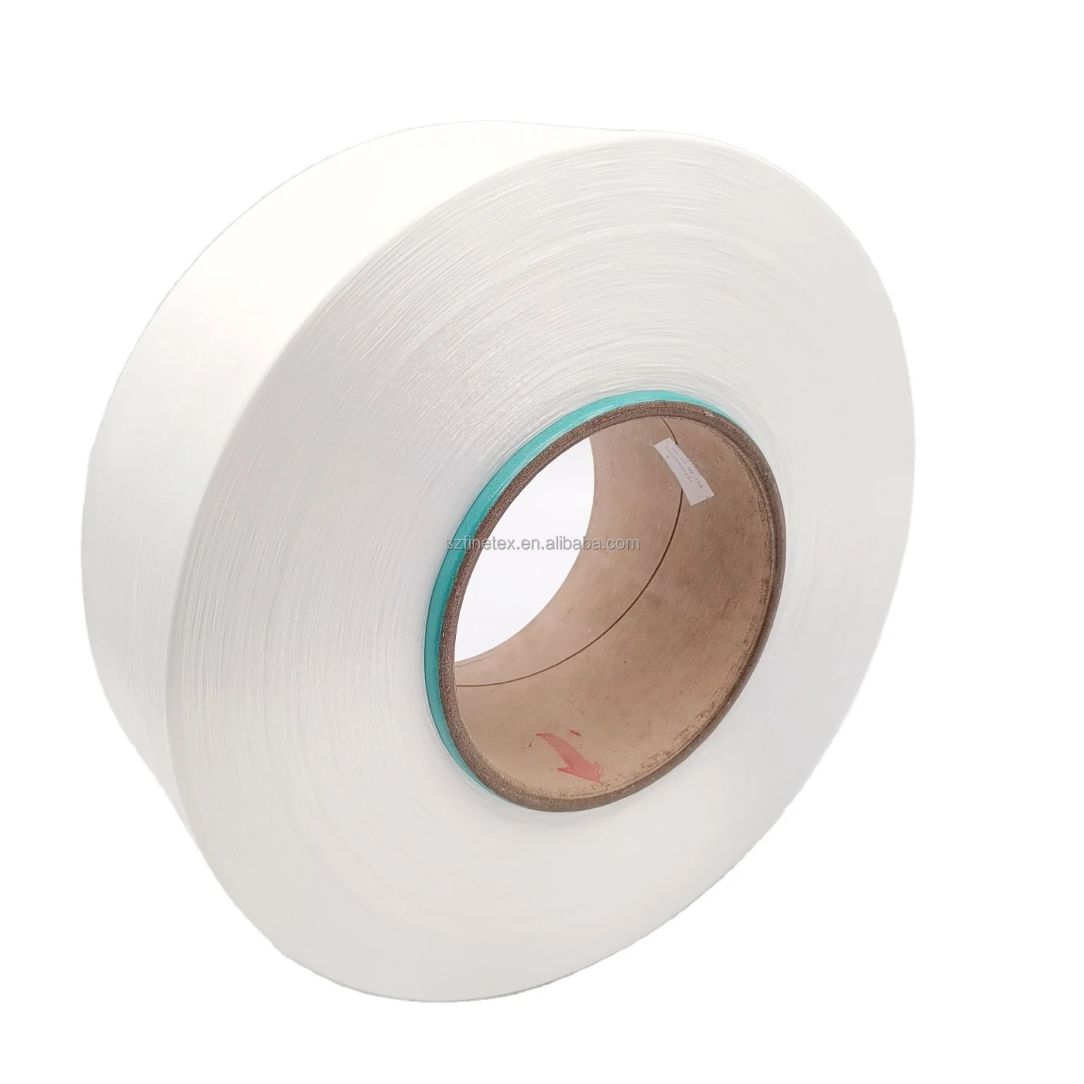 Raw White ITY yarn 100% Polyester Grade AA 50D/48F semi dull yarn for Knitting and weaving