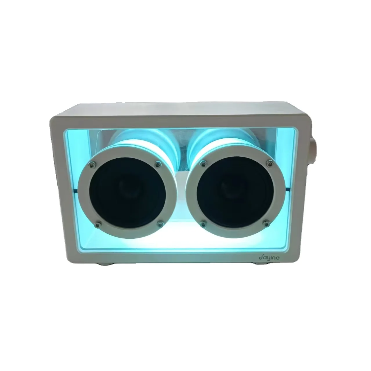 Cute Shower Speaker Portable Mini Wireless Bluetooth Audio Waterproof Outdoor Speakers with Wireless Charging for Bathroom