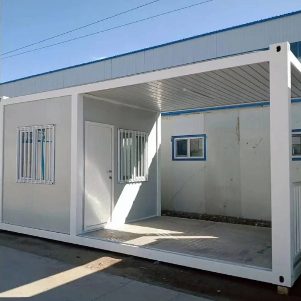 Fully Assembled Modular Prefab House Contemporary Steel Structure Office Container House