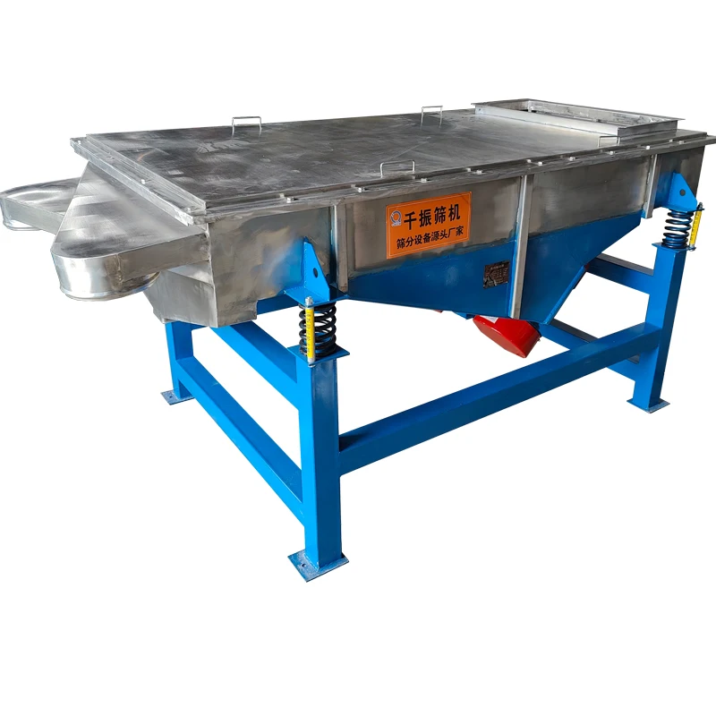 QZ High Quality Linear Model Vibrating Sorting Sieve Machine/Grain Sifter Screen/Grain Linear Vibrating Equipment