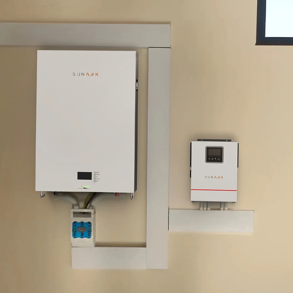 Sunark Mppt Off Grid Solar Hybrid Inverter 1000VA 1500VA Grid Tie Inverter With Ip65 Protection