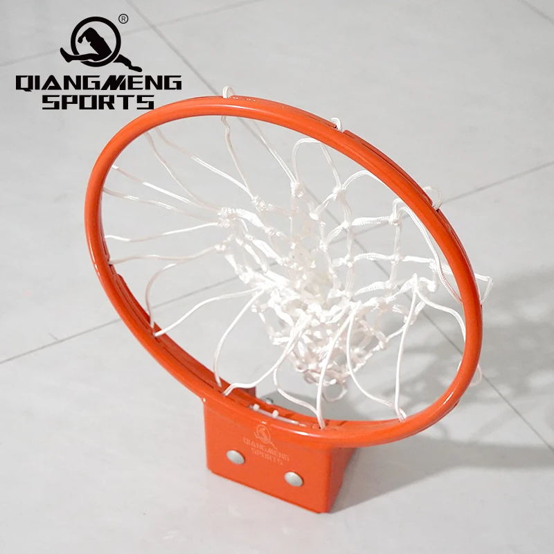 Wholesale Price Metal Steel Outdoor Basketball Ring Rim Wall Mount Portable Basketball Hoop with Net