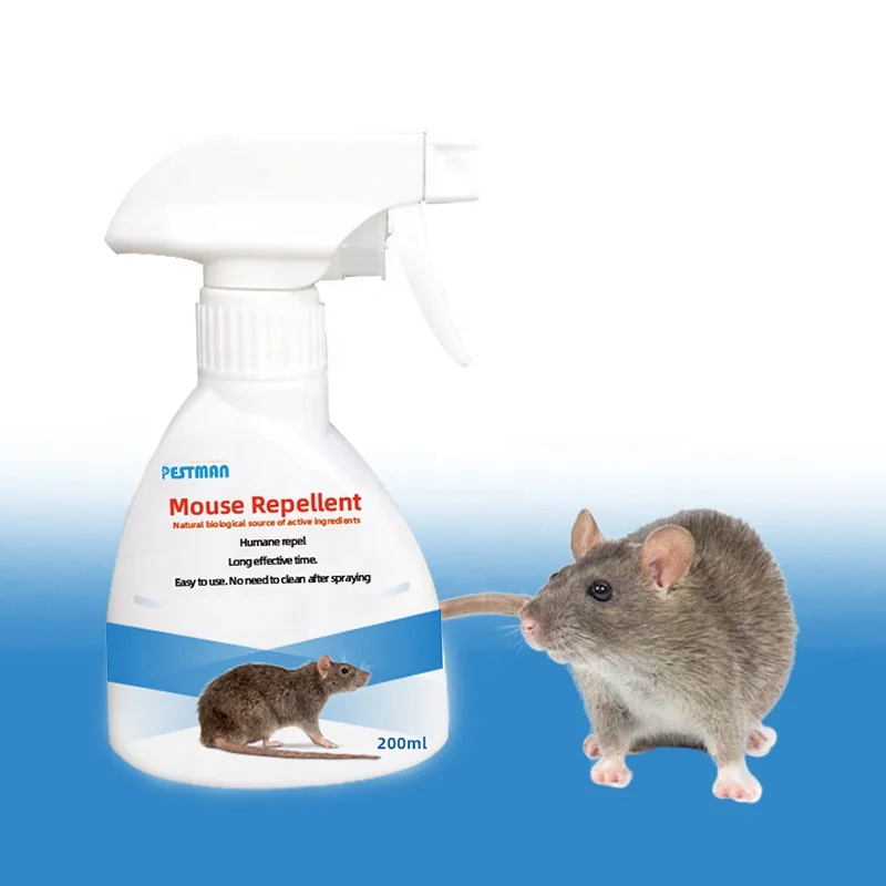 
Best Rat Repellent Spray Anti Mouse Natural Peppermint Repellant For Repel Mouse under Car Hood and Home 