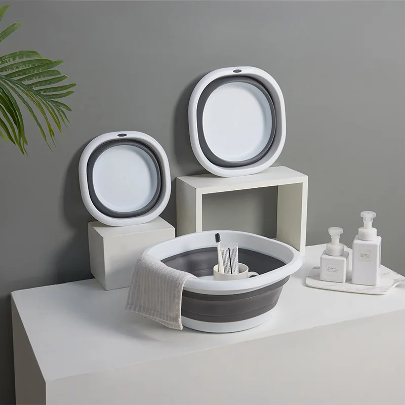 High-quality Large Capacity 10L  Multi-Function Folding Wash Basin, Bathtub, Vegetable Wash Basin For Home or Camping