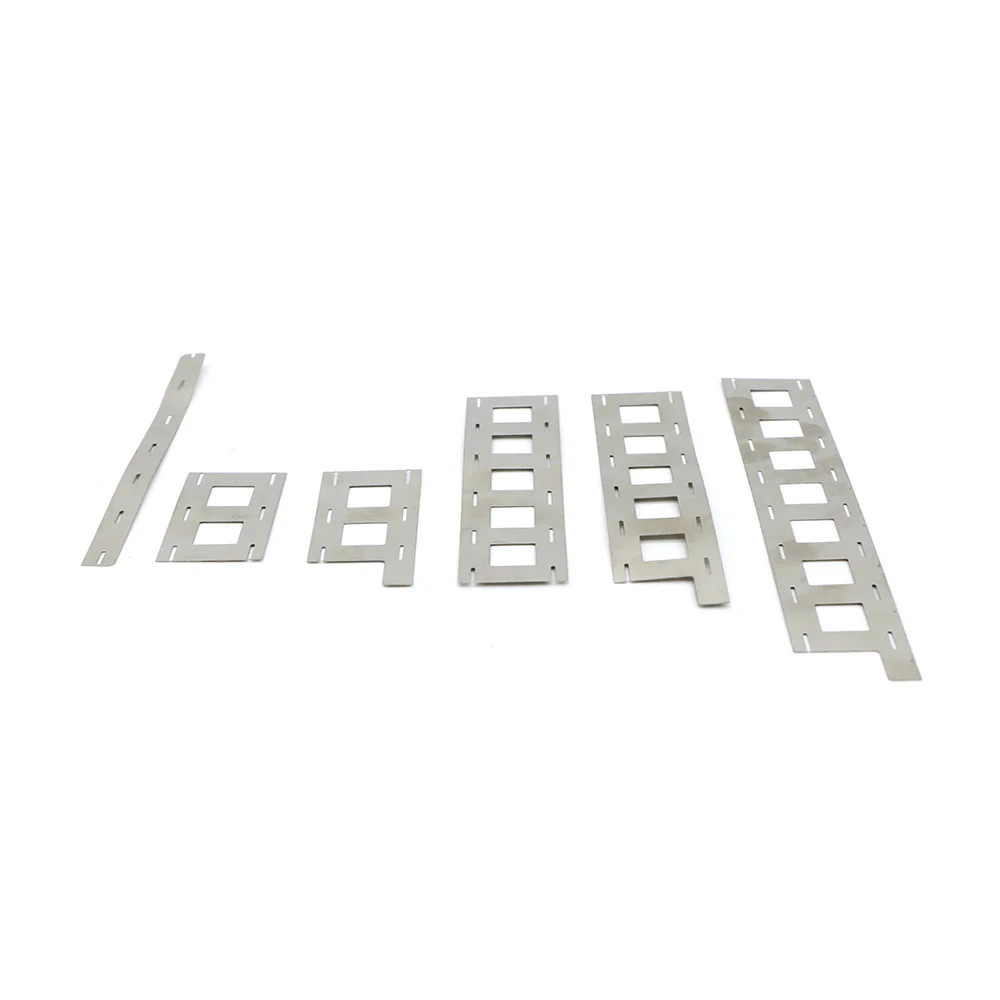 Custom 1-8P Nickel Strip 18650 21700 26650 32650 Battery Pack Spot Welding Linear Pure Nickel Strips
