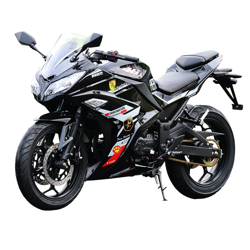 Popular Chinese Automatic Adult  motorcycle double-cylinder 400cc fast racing motorcycle sportbikes