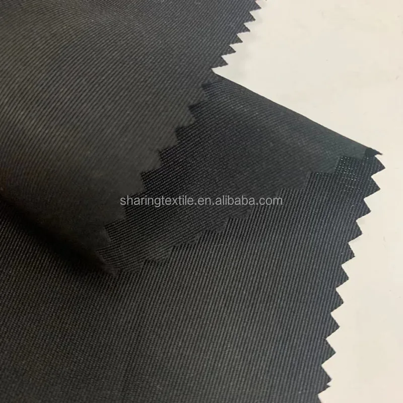 100%Recycle RPET 228T 320D Polyester Or Nylon Semi Dull Full Dull Matte Plain Or Dobby Taslon Taslan Fabric For Jacket Tracksuit