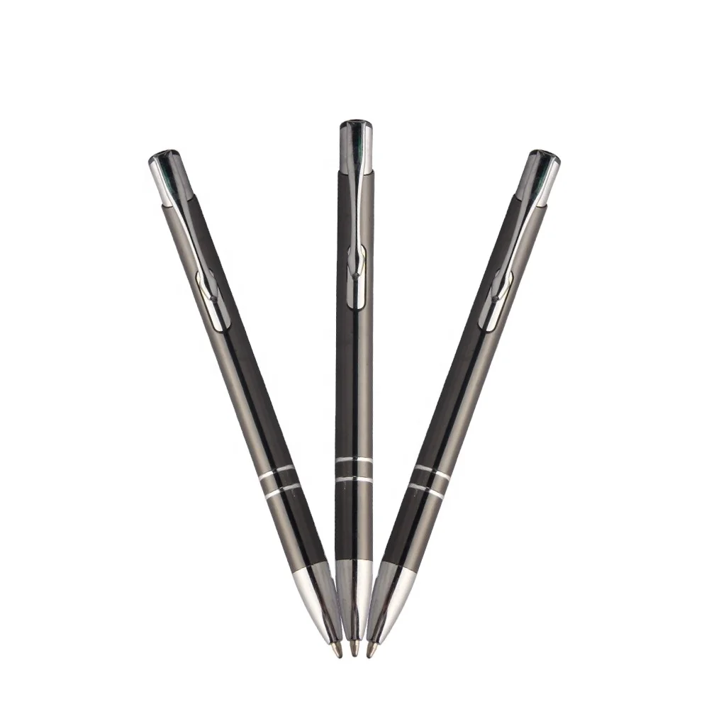 weeding gift souvenir metal pen with holder clip