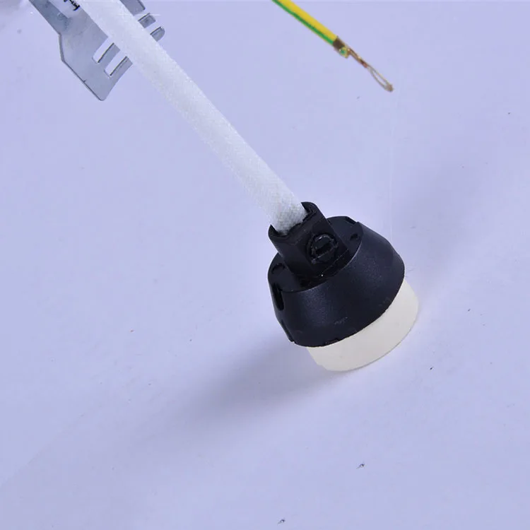 Manufacturers supply GU10 ceramic lamp holder with three-position junction box and two-position terminal block