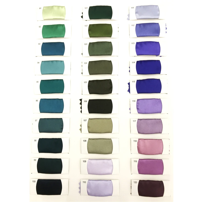 100% twisted polyester bridal matte satin fabric