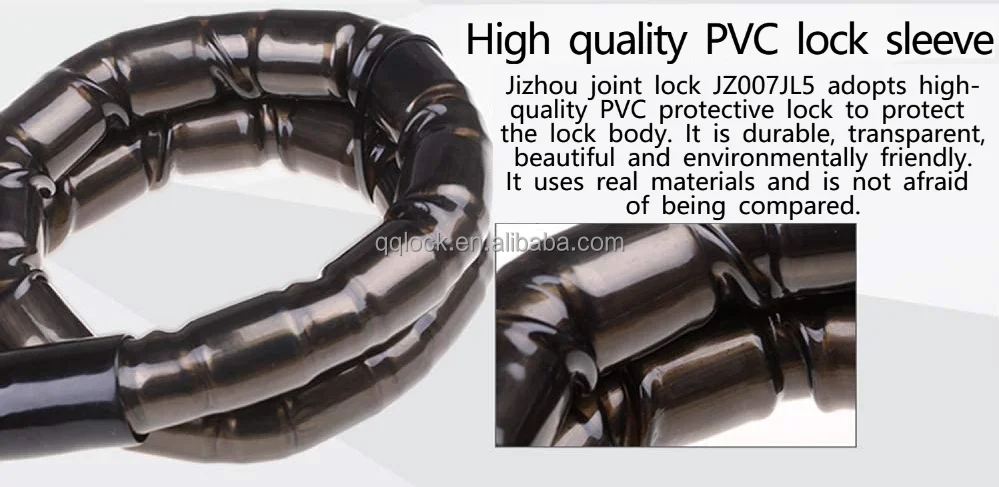 electric scooter Accessories bike security anti-theft steel lock bicycle motorcycle portable joint lock with key