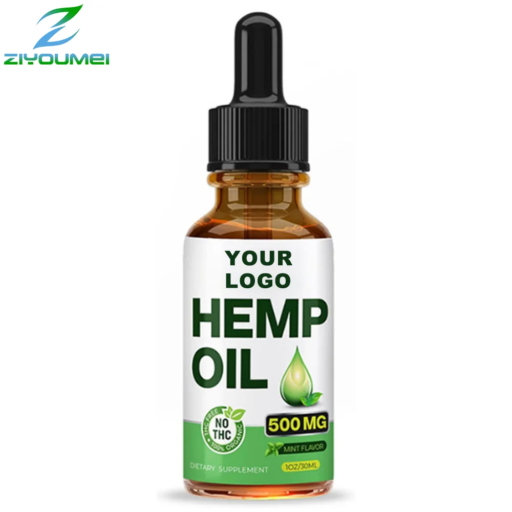 Top Manufacturers Wholesale Price Natures 10% Extract Organic 30Ml 100000Mg Hemp Seed Oil Drops For Sale
