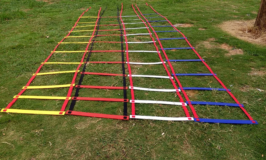 New fitness equipment thin sheet training soft ladder step ladder football training enhancement system manufacturer direct sales