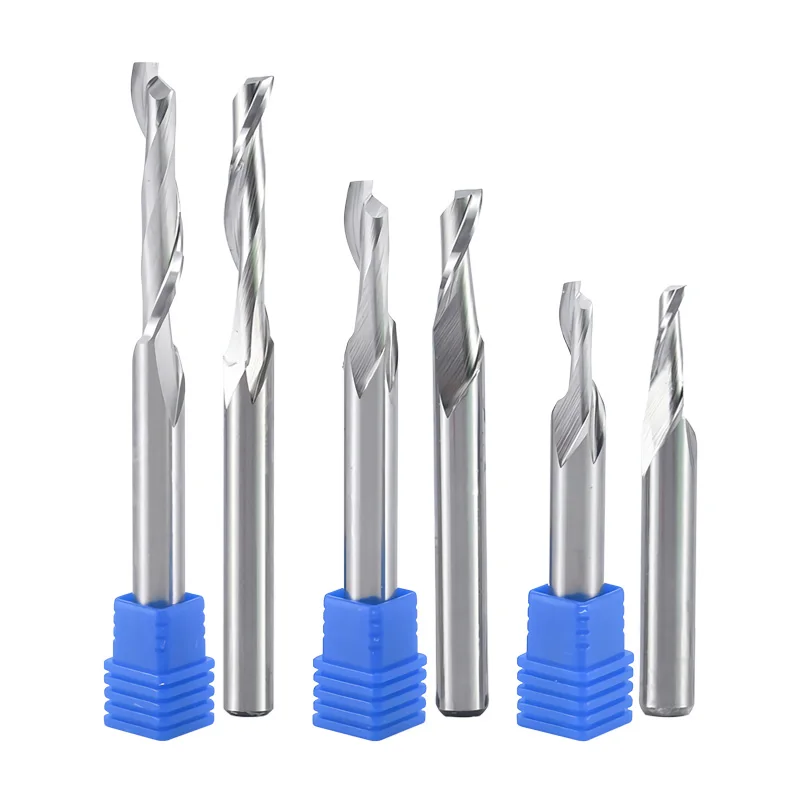 8mm One Flute HSS Cobalt end mill for Aluminum alloy door window milling cutter CNC Bit Milling Cutting tools