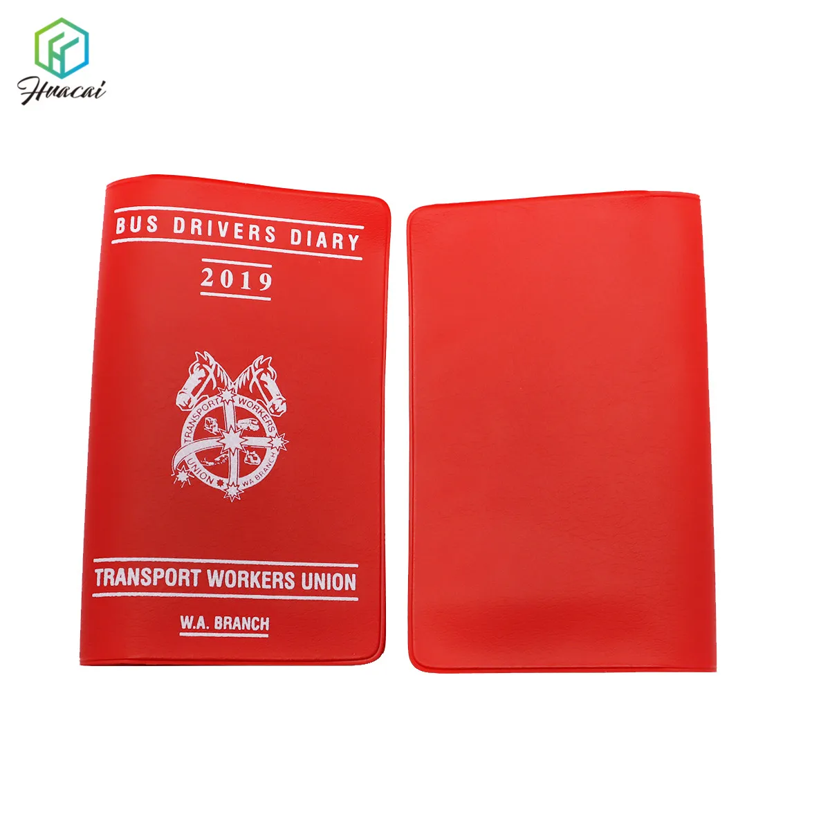High Quality Customized Cover Logo Normal Size Plastic PVC Notebook Cover Dairy Cover