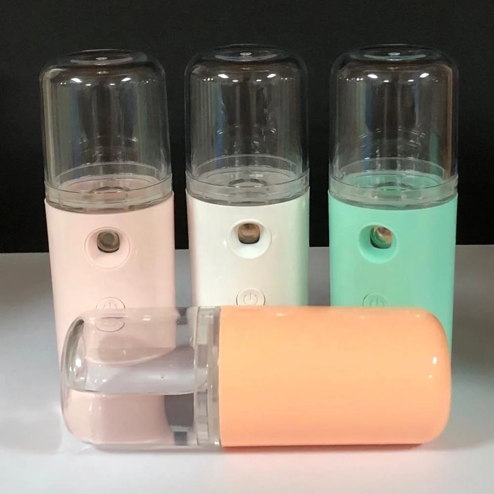 Mini Portable Nano Facial Mist Sprayer Steamer rechargeable alcohol humidifier