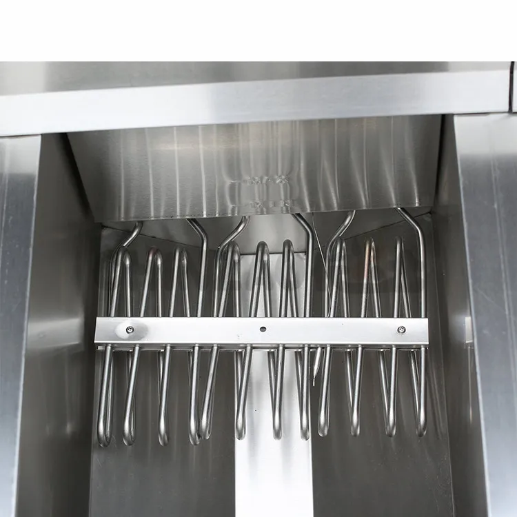 Коммерческая электрическая фритюрница для куриных чипсов с двойными резервуарами