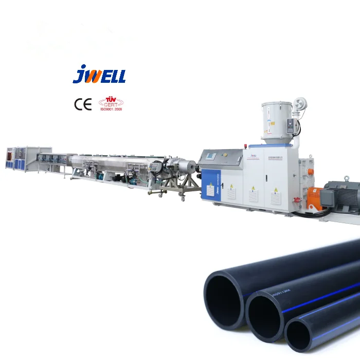 Energy-Saving and High Speed Pipe Production machine manufacturers 63-110mm diameter HDPE PVC Pipe Extrusion Making Machine