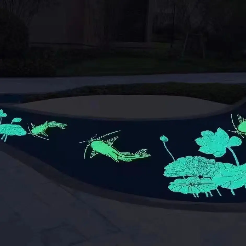 Glow in the Dark Garden Paving Stone Luminous Stone for Outdoor Decor