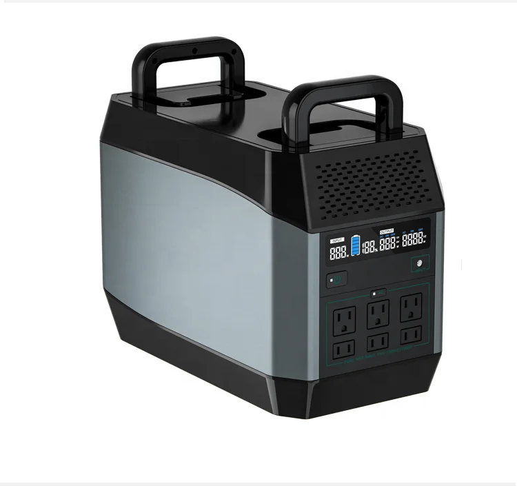 
43200mAh 1000W 12v dc high voltage power supply camping portable solar power station 