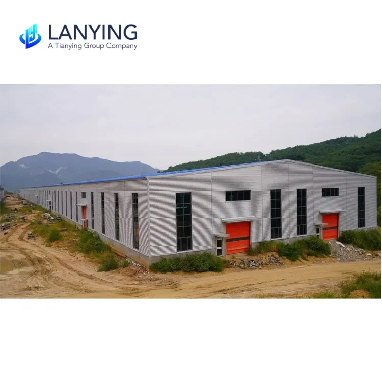 Steel construction drawing low cost workshop building prefabricated steel hangar metal plant