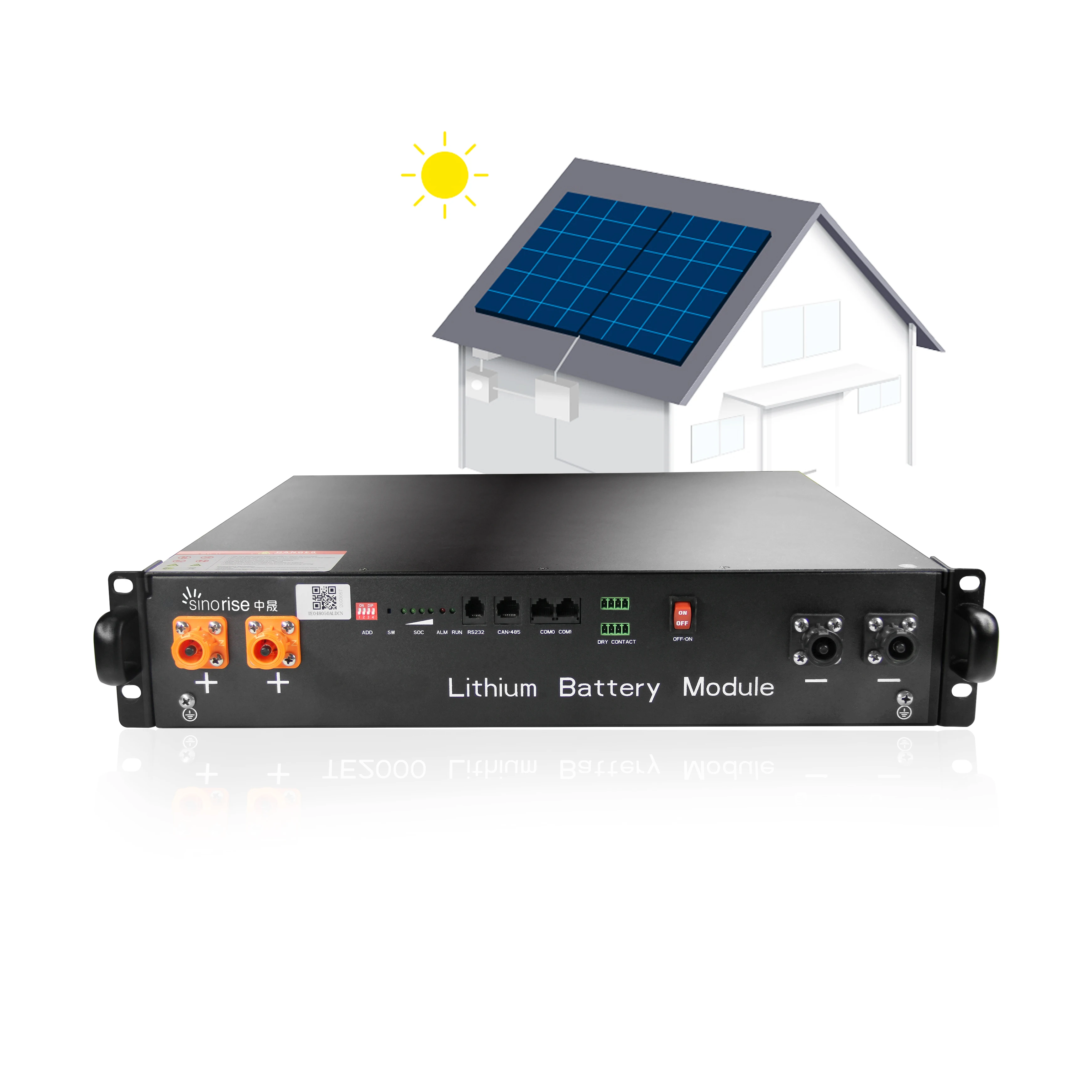 10kWh 100kWh Residential Household Energy Solar Storage 48volt Lithium ion Battery 50Ah 100Ah 200Ah Lifepo4 Battery 48V