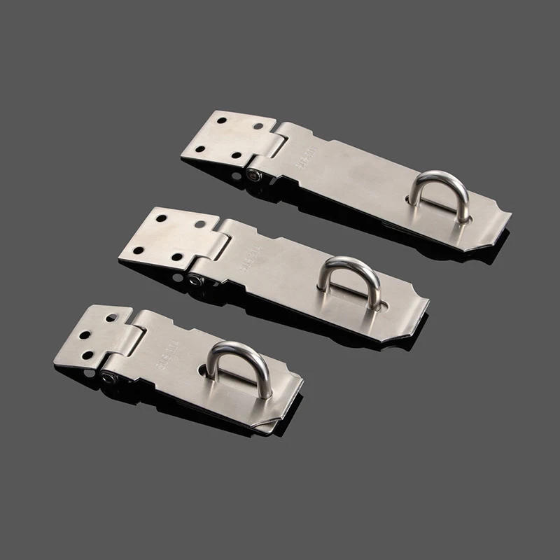 304 stainless steel latch case latch and Staples rotary lock round spring latch rotary padlock sliding door lock