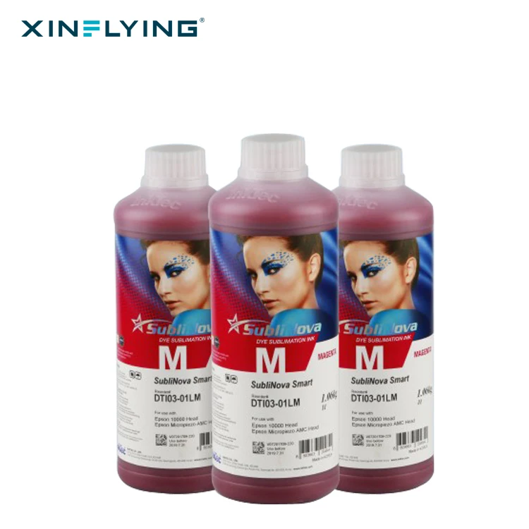 Korea Inktec SubliNova Smart Dye Sublimation printing Ink for DX5 DX7 4720 3200 print head