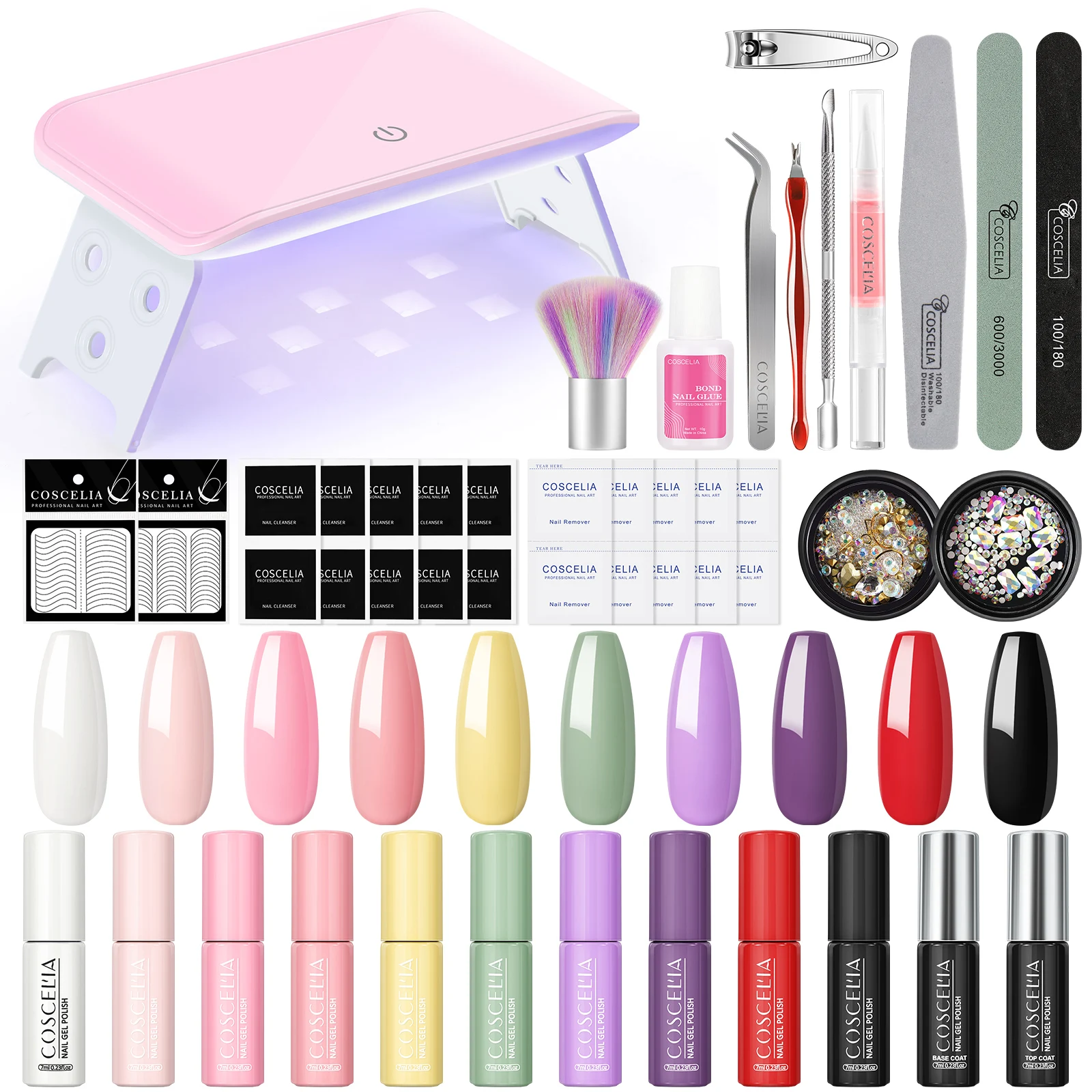 New Arrival 7ml Gel Polish Set Led Uv USB Nail Lamp 2023 OEM ODM More Colors UV LED Gel Polish Tools Kit