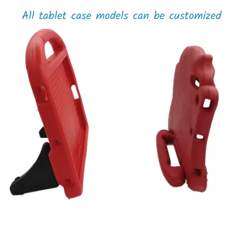 High Quality Lightweight Silicone Shockproof Case Portable Smart Tablet Cover With Handle Stand Tablet EVA Case