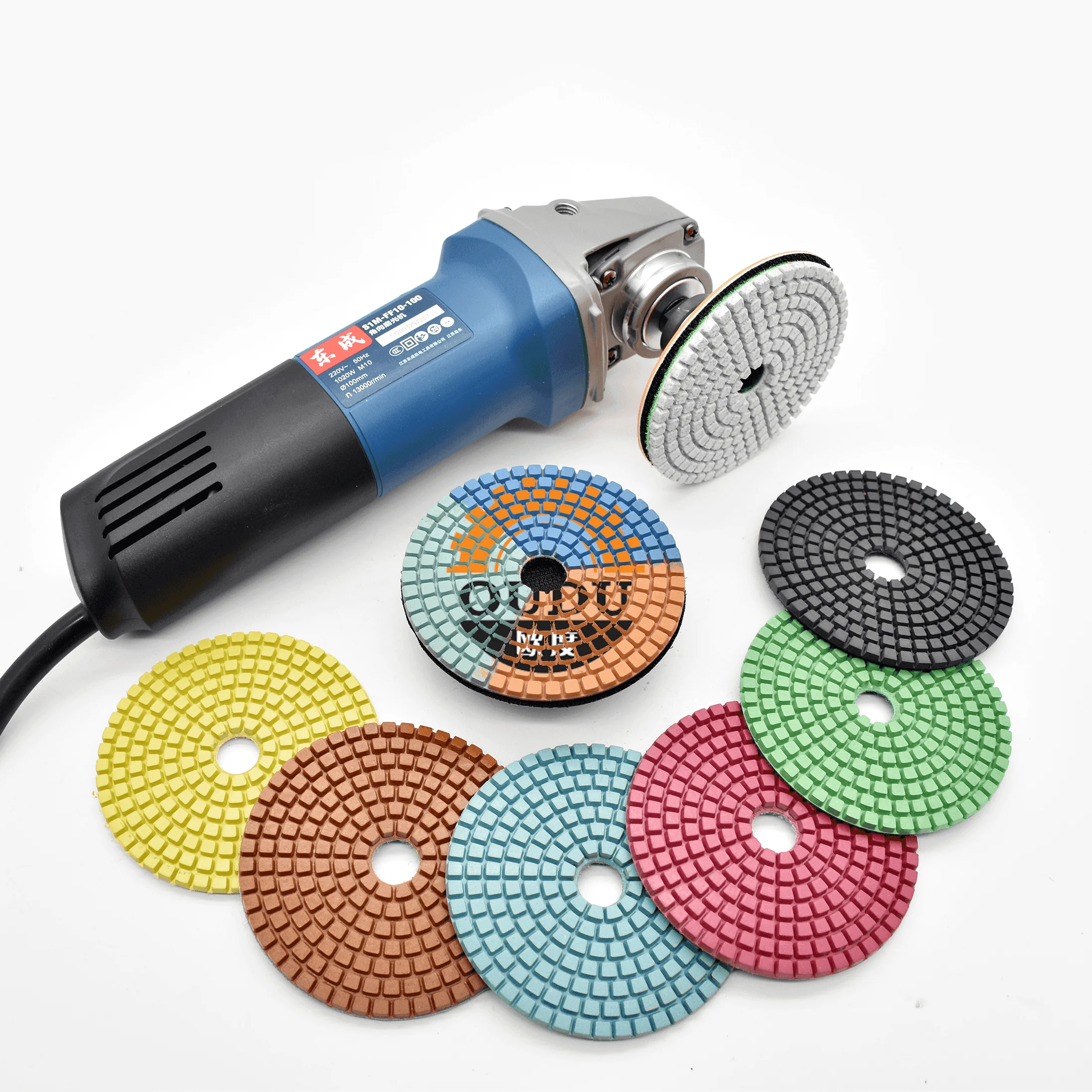 4 inch Wet diamond polishing pad for stone  grinding pad grinding disc Marble Grinding Tools
